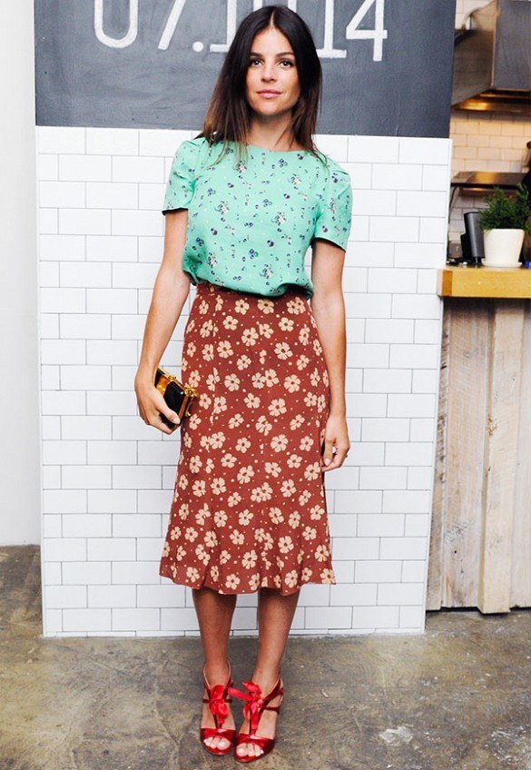 fashion-točke-cvjetni-print-modnialmanah