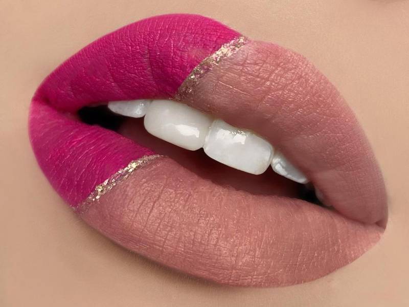 beauty-make-up-dvobojne-usne-modnialmanah