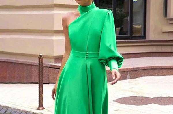 fashion-haljina-zelena-boja-modnialmanah