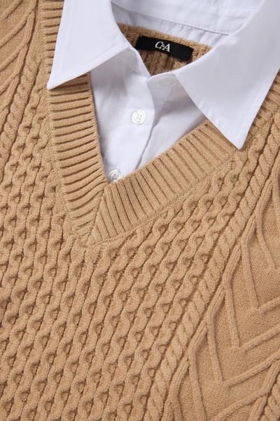 fashion-košulja-prsluk-c&a-kombiniranje-modnialmanah