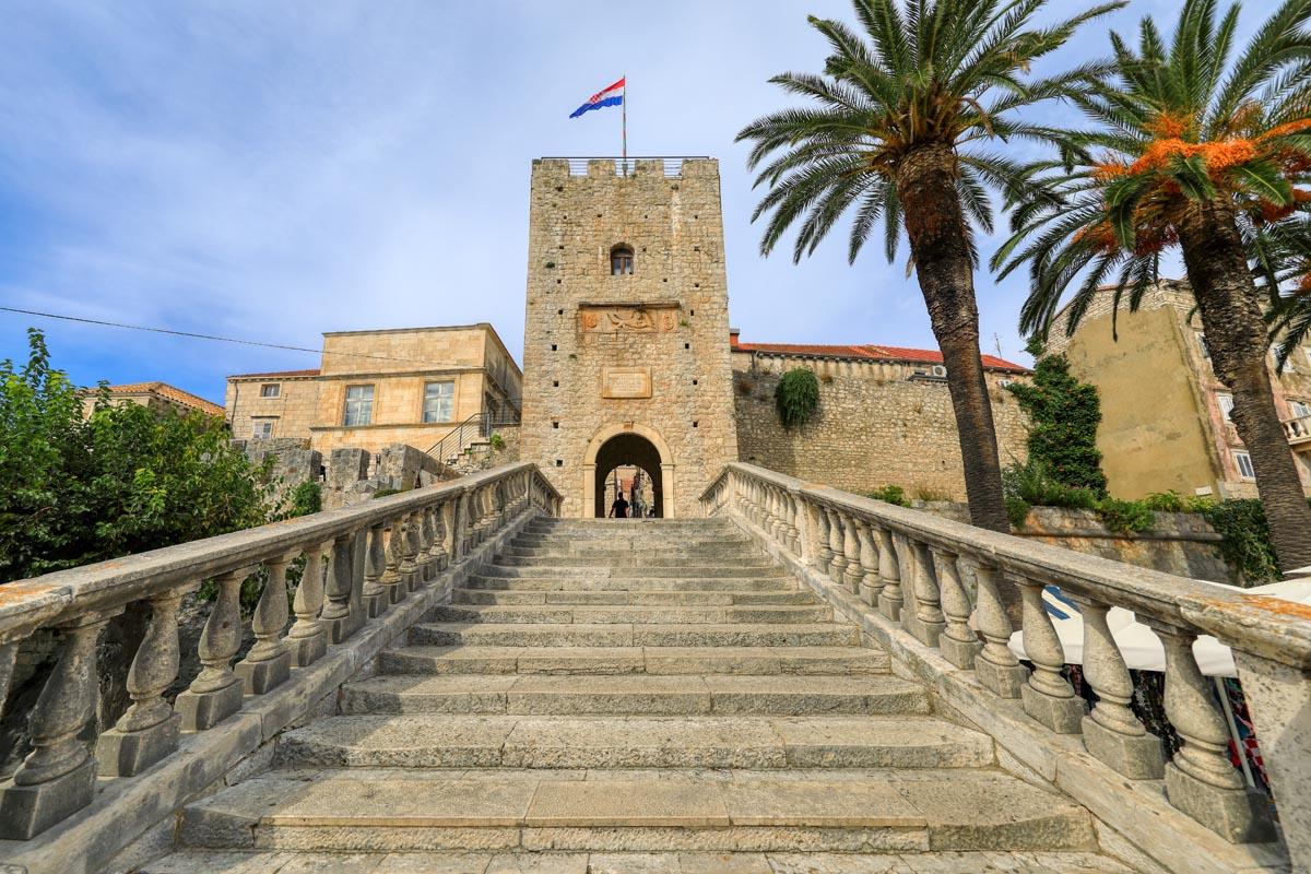 korčula stari grad