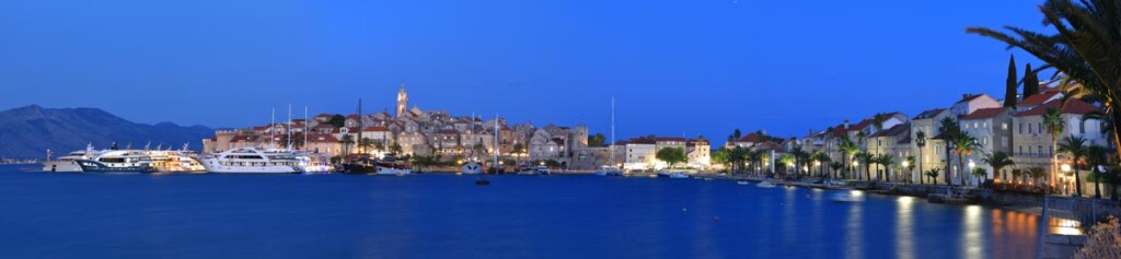 korčula panorama