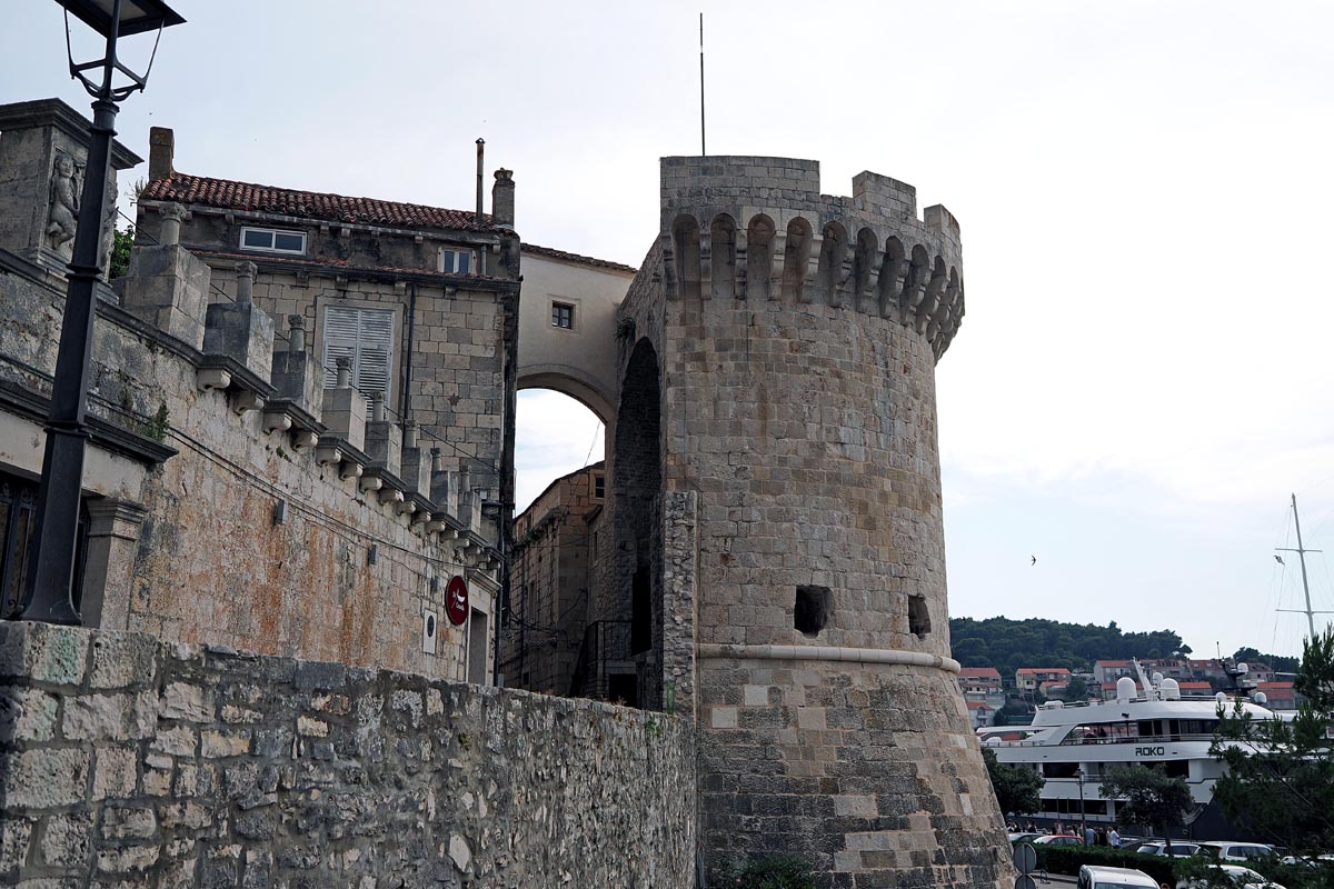 korčula stari grad