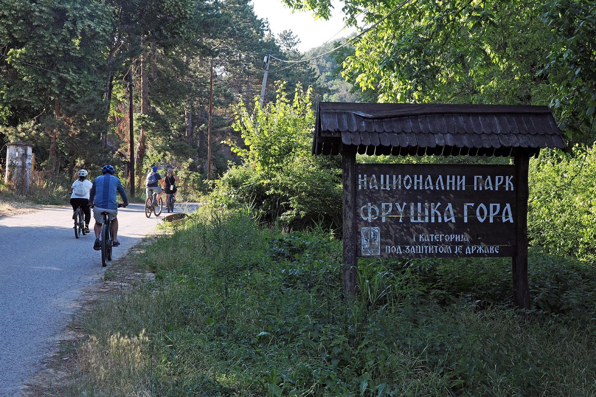 fruška gora na biciklu