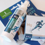Kozmetika Afrodita Magnesium Recovery magnezijevo ulje u spreju i magnezijeva krema za oporavak mišića.