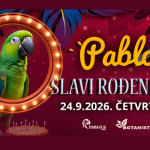 Promotivni vizual za Pablo slavi rođendan u Botanistu